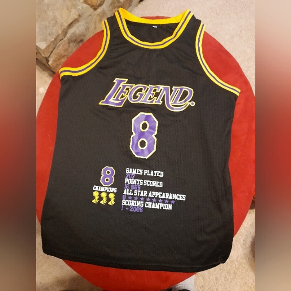Lakers Kobe Legend Jersey 8 and 24